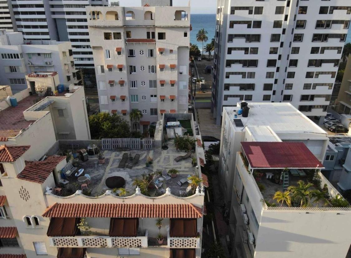 Fresh Tropical Colonial Style Walk-Up- Rooftop Terrace- Beach View San Juan Exteriör bild